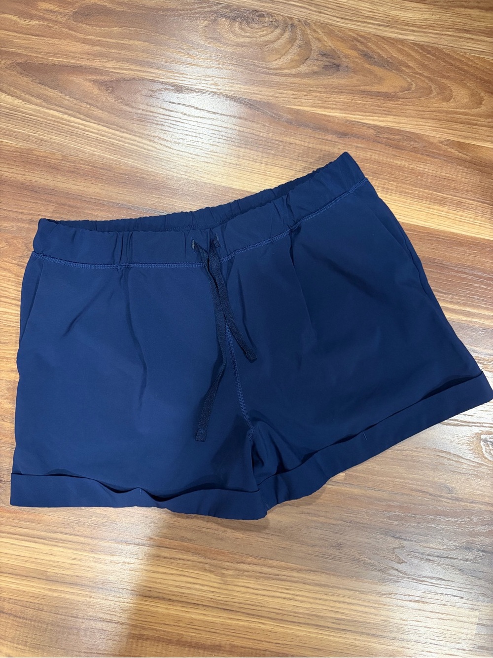 Women’s Navy Drawstring Shorts